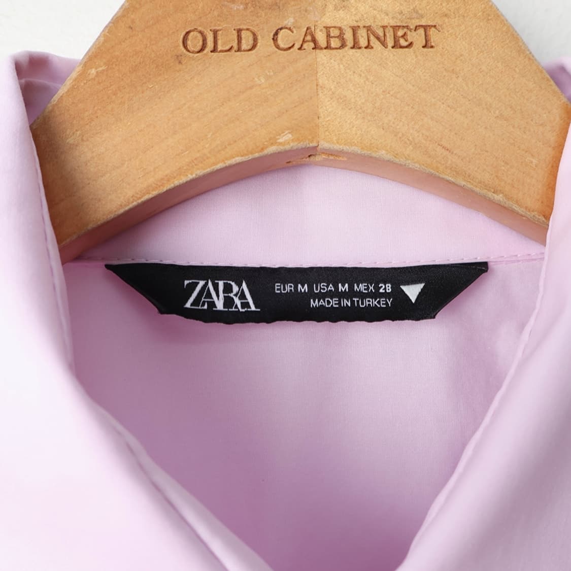 66/자라 크롭 셔츠 상품이미지6