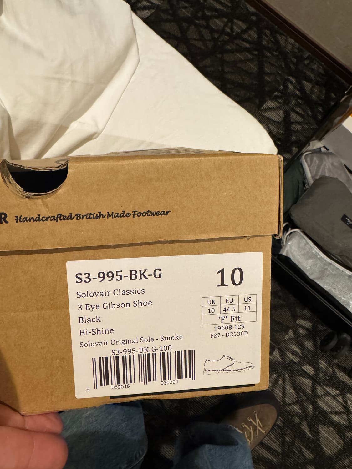 솔로베어 깁슨 3 아이더비슈즈 uk10 상품이미지4