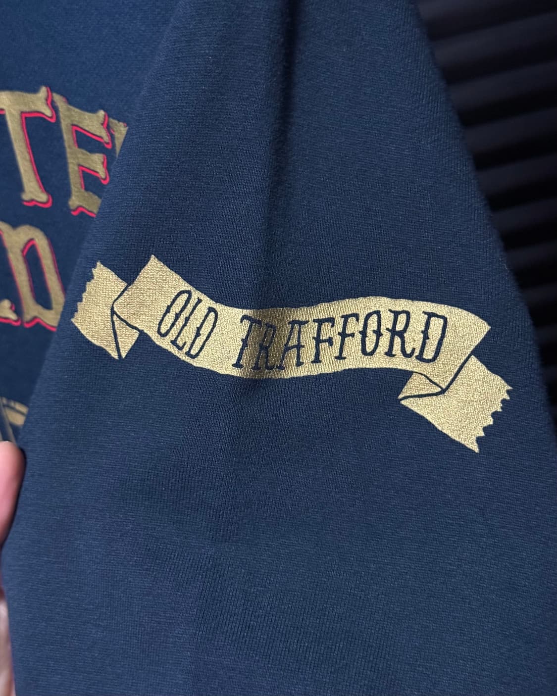 나이키 맨체스터 유나이티드 맨유 올드트레포트 금색 골드 축구 스웻 후드  상품이미지5