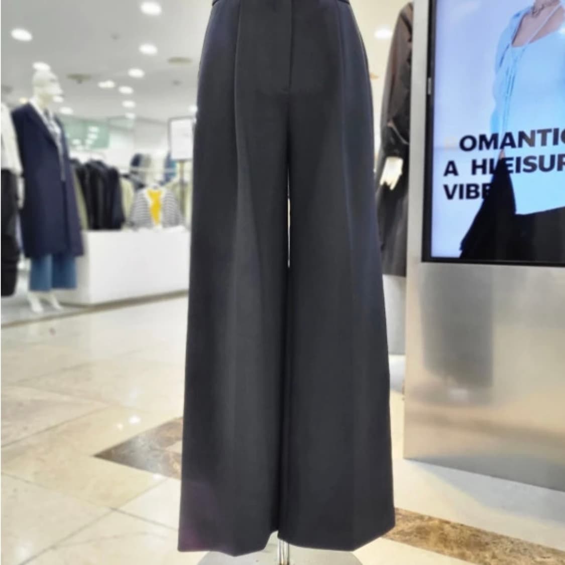 에고이스트 풀밴딩 매직픽 와이드팬츠 상품이미지1