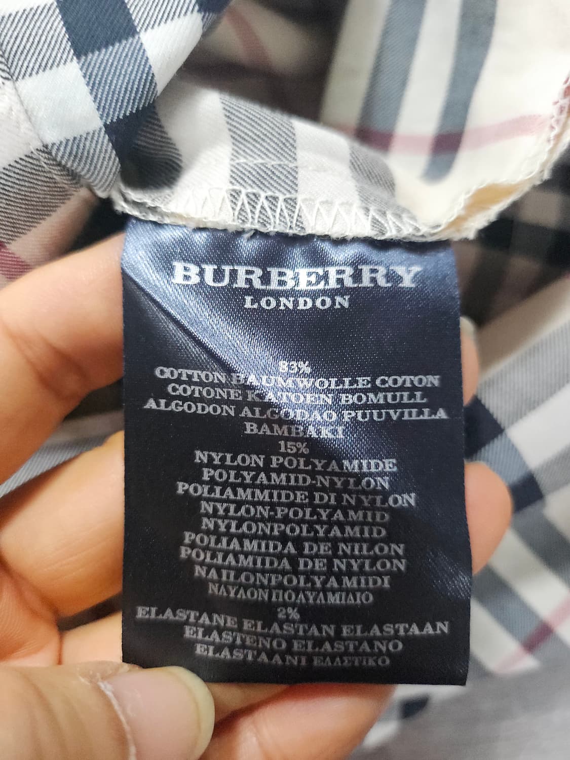 버버리 노바 체크 반팔원피스  usa  8 상품이미지5