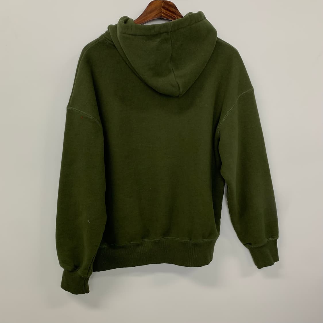 테켓 스펠아웃 카키 후드티 상품이미지3