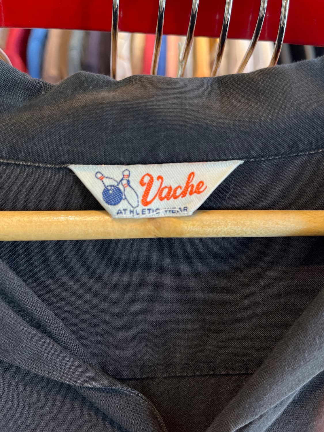 Vintage Japanese vache bowling shirt 상품이미지4