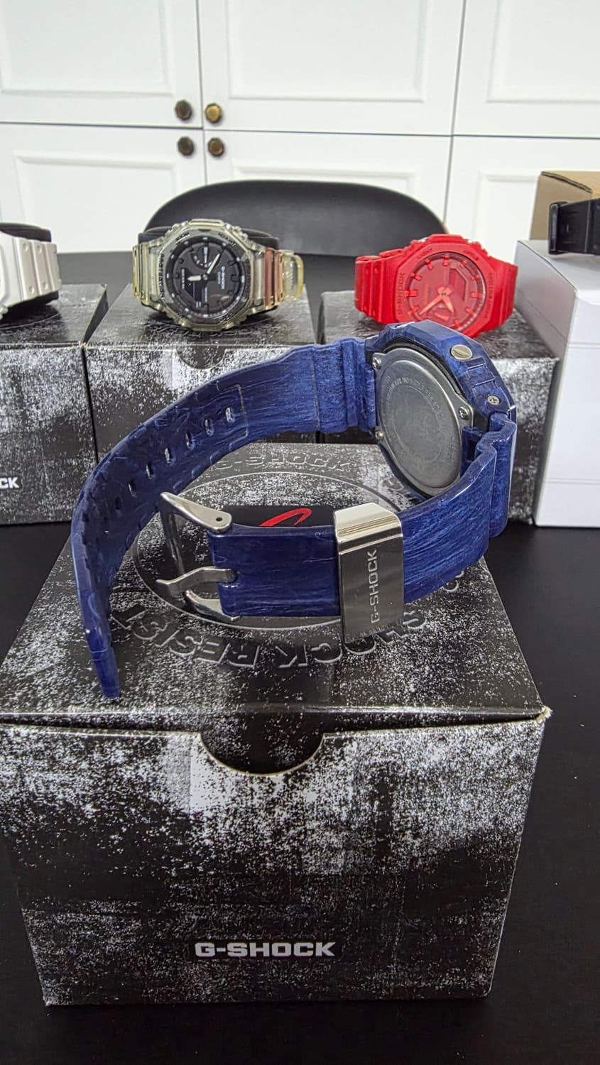 백화점판/풀셋) 지샥 GA-2100 블루 시계 상품이미지2