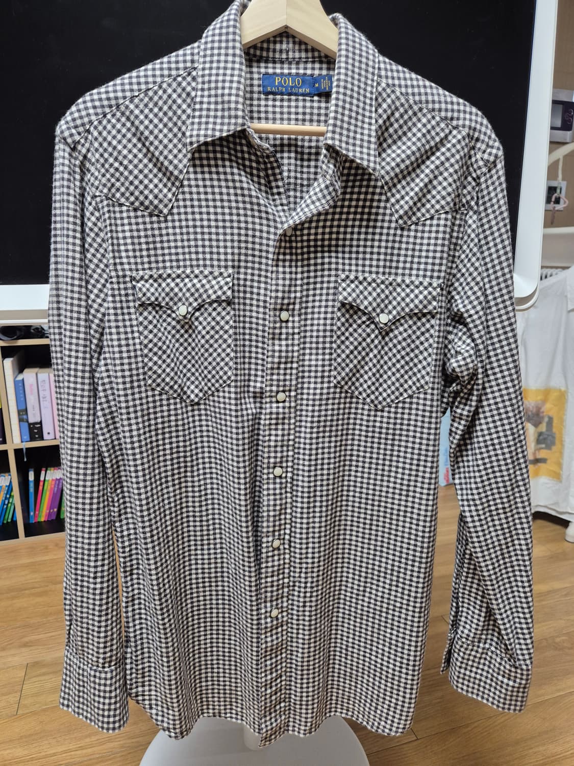 폴로 랄프로렌 체크 셔츠 상품이미지1