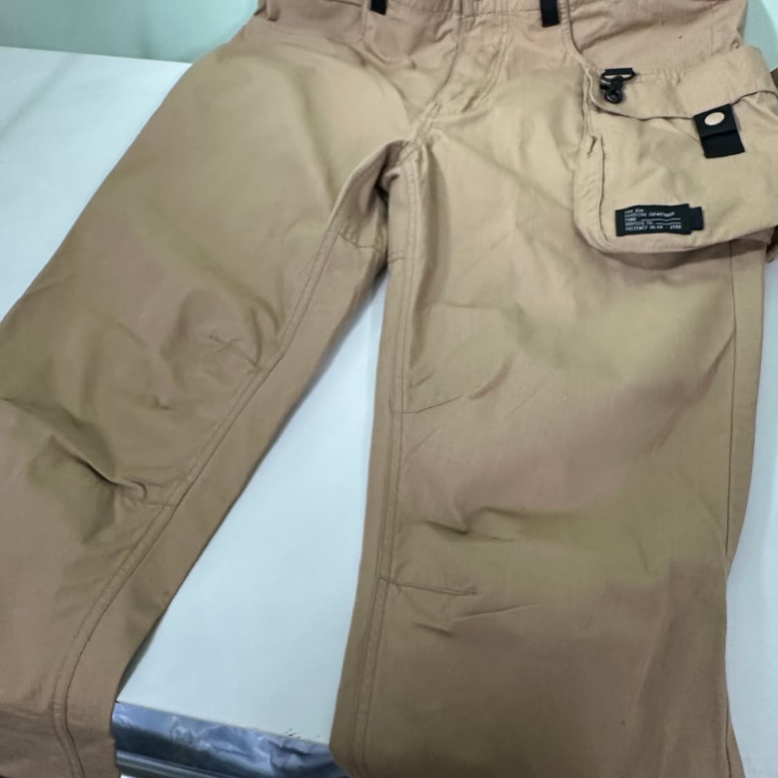 XL 뉴에라 베이지 레귤러핏 코튼 카고 유틸리티팬츠 상품이미지5