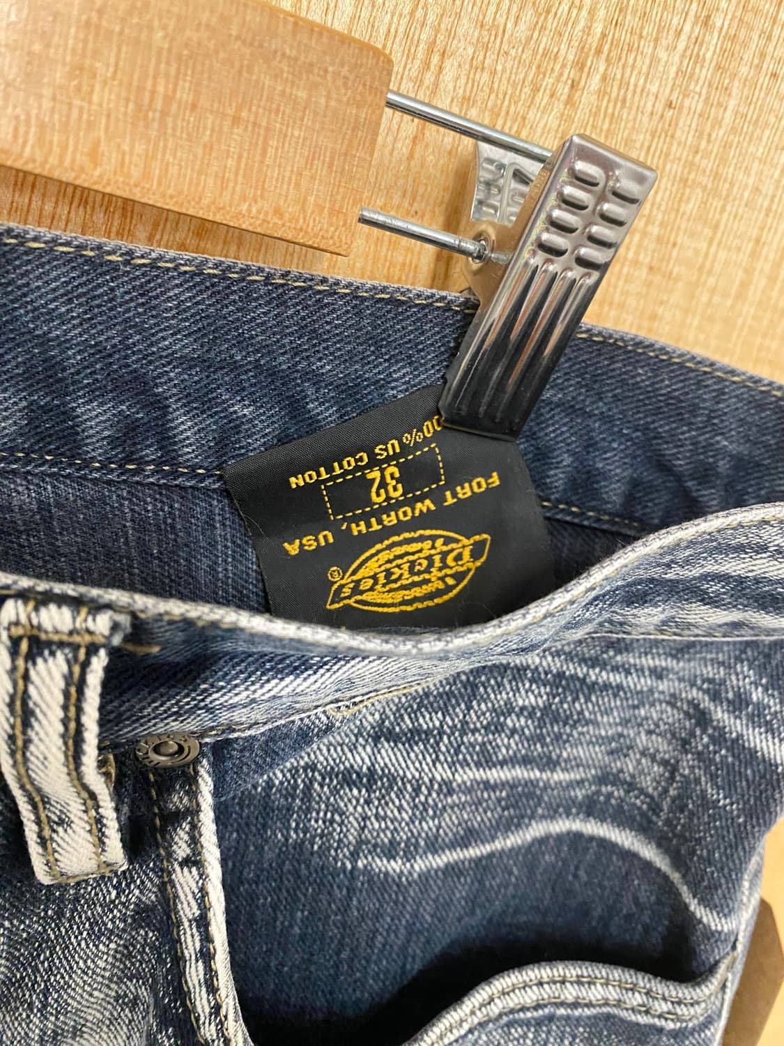 DICKIES USA hard washed denim bermuda  상품이미지9