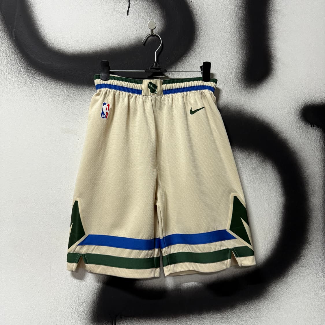 Nba x 나이키 올드스쿨 배색 멀티 디테일 바스켓볼 쇼트 팬츠 상품이미지1