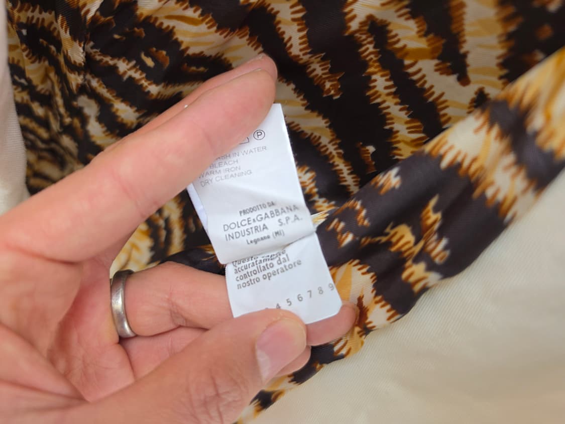 00s 돌체엔가바나 레오파드 자켓 (made in italy) 상품이미지9