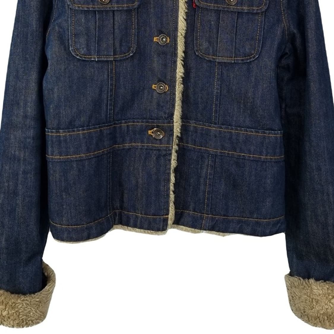 [리바이스] 안감 퍼 쉐르파 데님 자켓 청자켓 M17800 상품이미지5