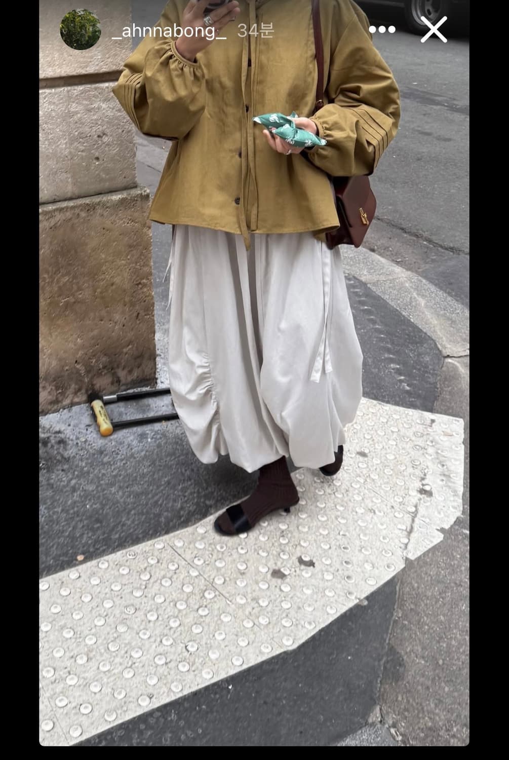 에토스 힐스 블라우스 스커트 set 상품이미지4