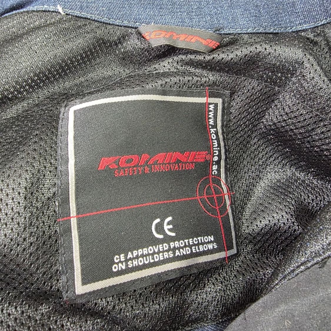 KOMINE 코미네 데님 메쉬 라이딩 자켓 L 상품이미지6