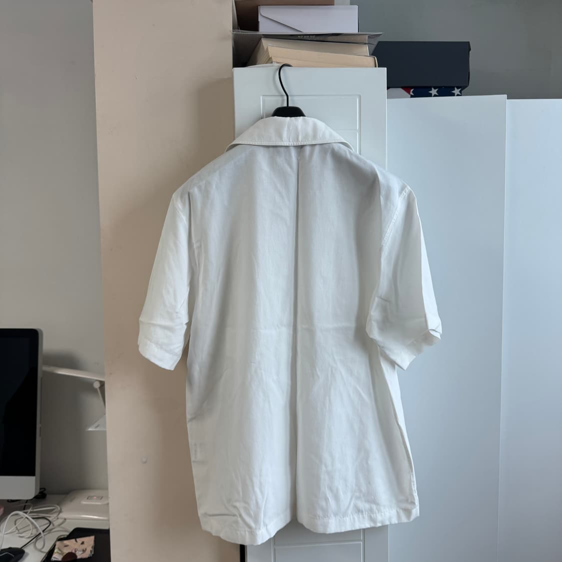 [새상품] 토니웩 반팔 셔츠 화이트 L 하프 슬리브 셔츠 상품이미지2