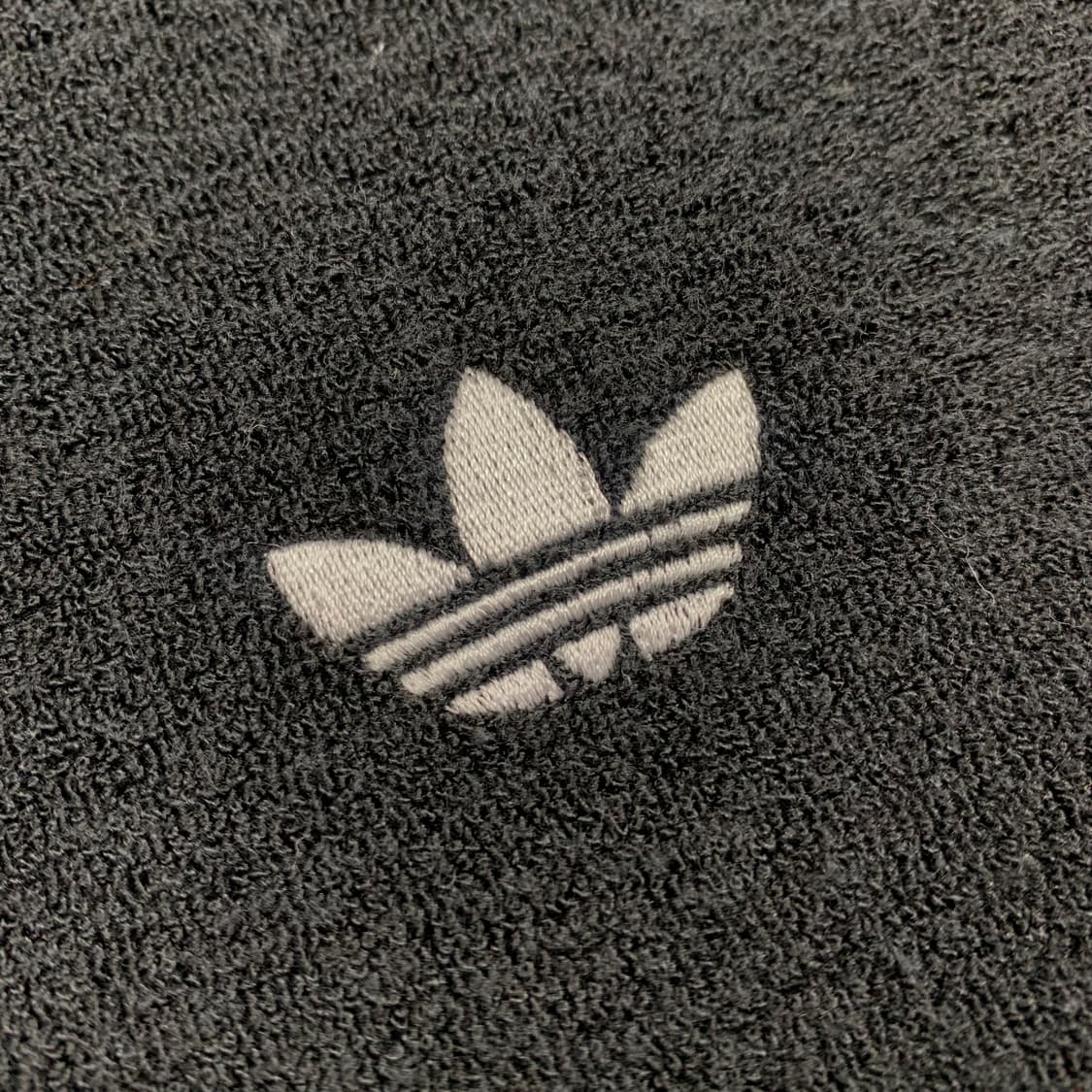 아디다스 트레포일 로고 부클 집업 자켓 블랙  상품이미지3