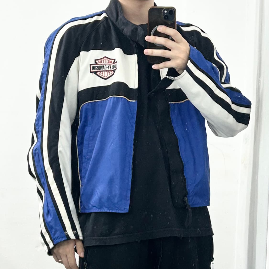 할리데이비슨 나일론 레이싱 자켓 상품이미지4