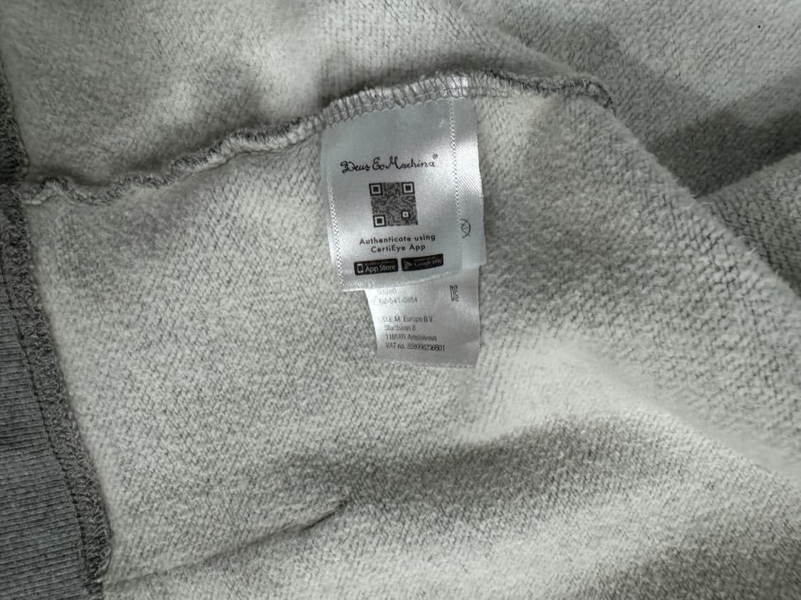 데우스 서울 후드집업 XL 그레이 상품이미지6