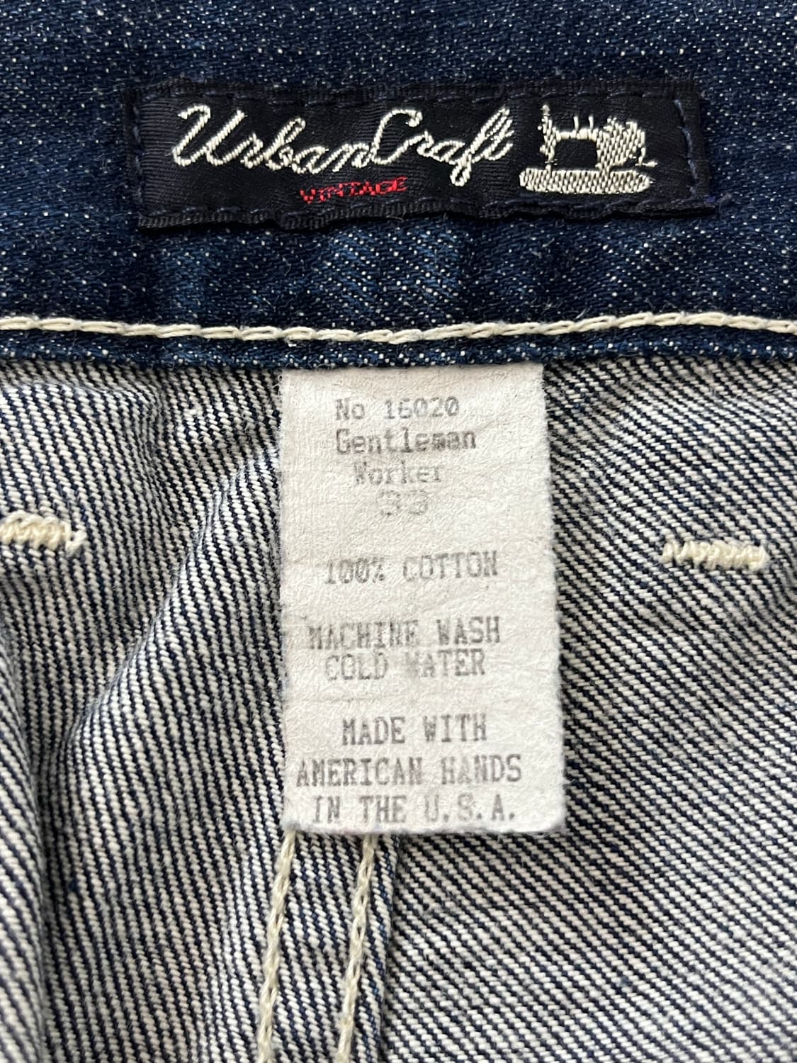 USA 빈티지 베이커 카펜터 데님 워크 팬츠 상품이미지6