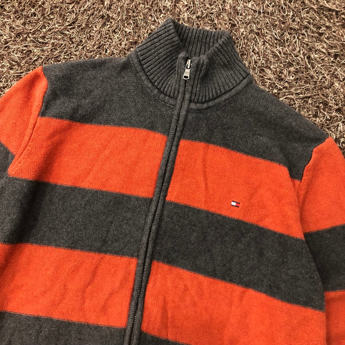L 타미힐피거 투웨이 니트집업 상품이미지2