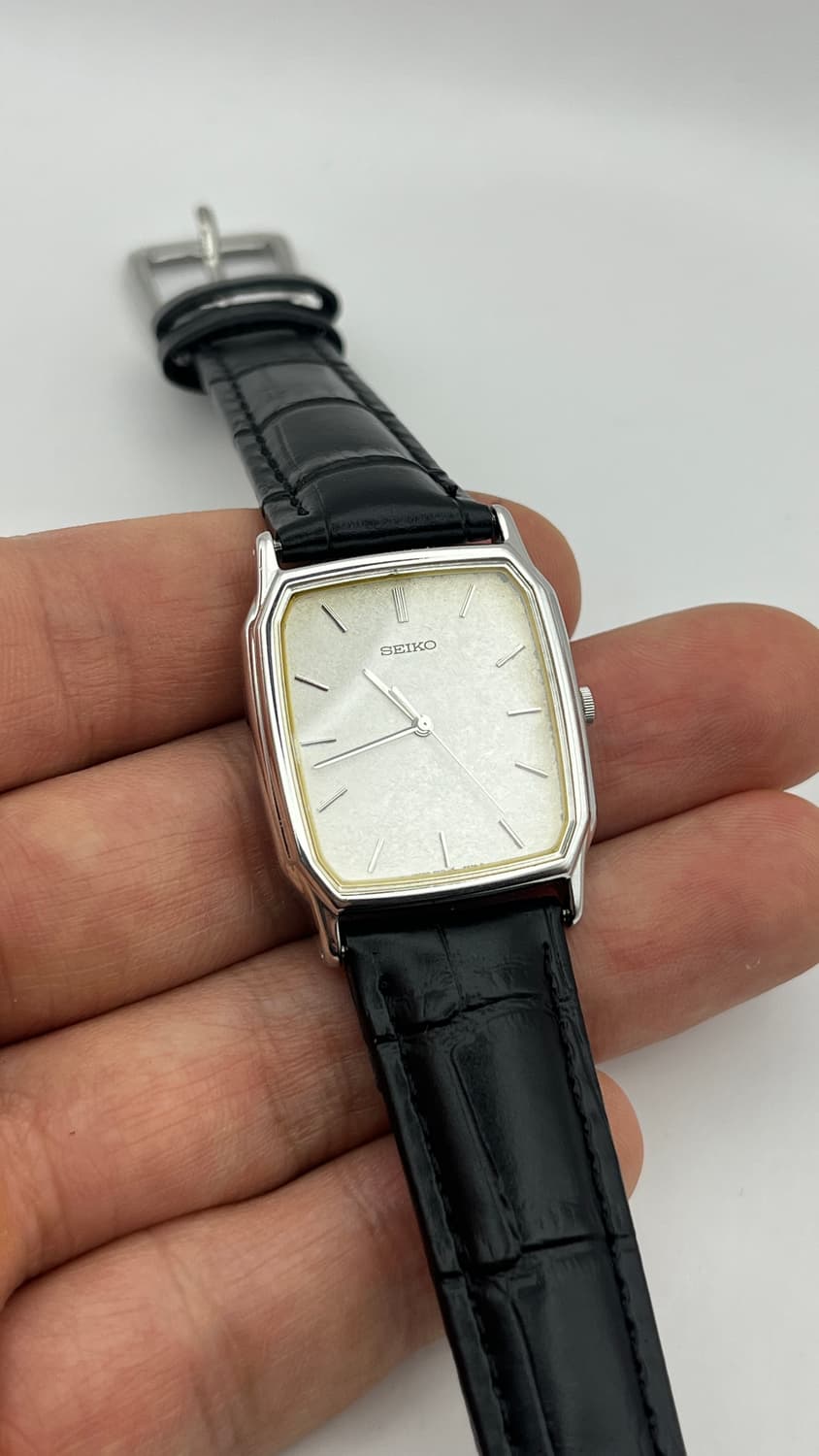 세이코 남성용 사각 빈티지시계 상품이미지3
