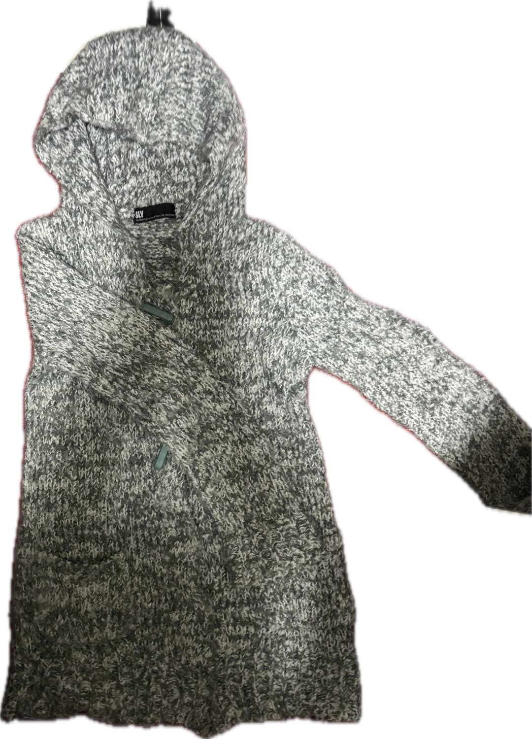 슬라이 니트 후드티 상품이미지3