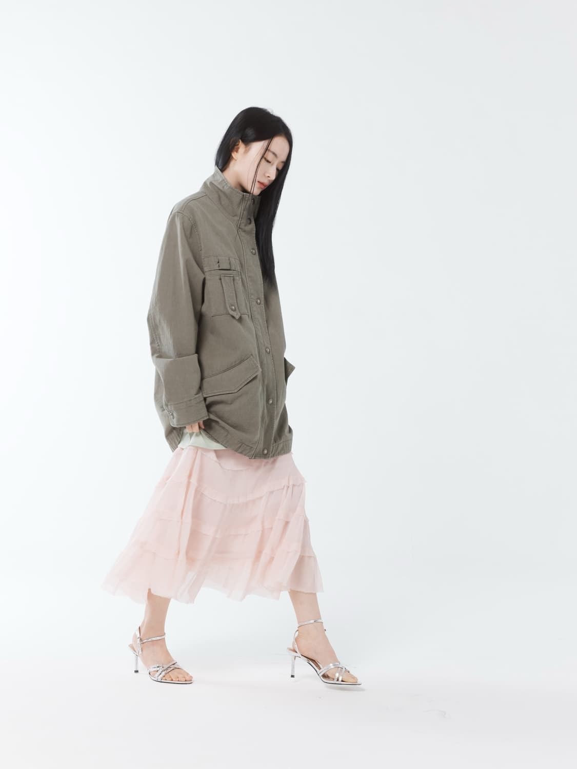 콜로신스 SANDY JACKET KHAKI 상품이미지5