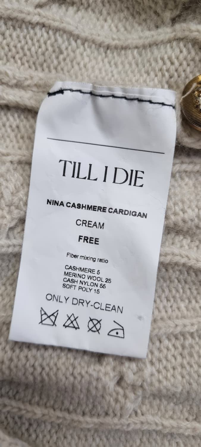 틸아이다이 니나 캐시미어5% 가디건 Free _ 여성 상품이미지10