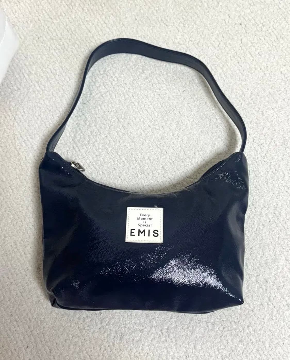 해변룩 찰떡☀️이미스 숄더백  네이비 상품이미지1