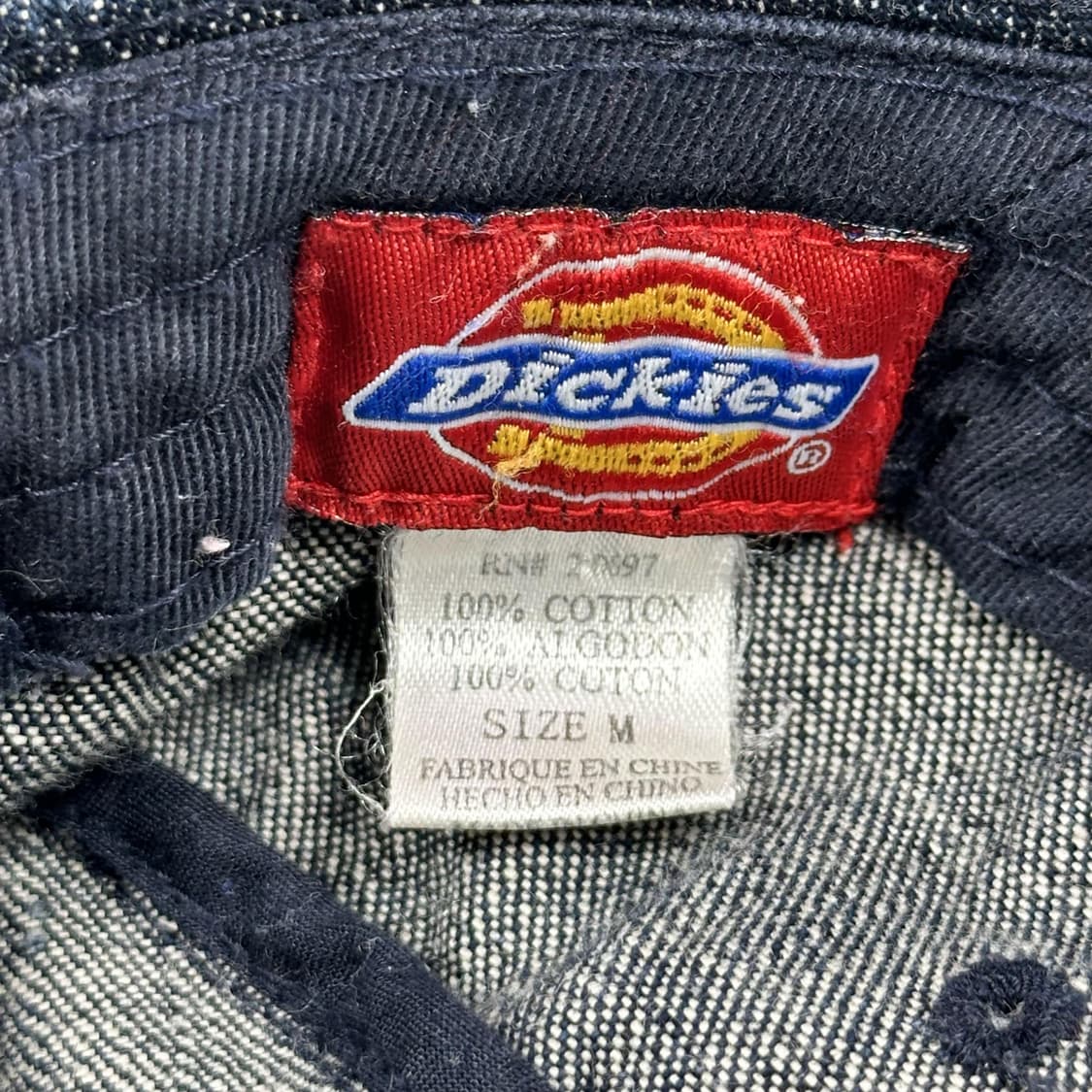 디키즈 시그니처 로고 레트로 버킷햇 모자 상품이미지5