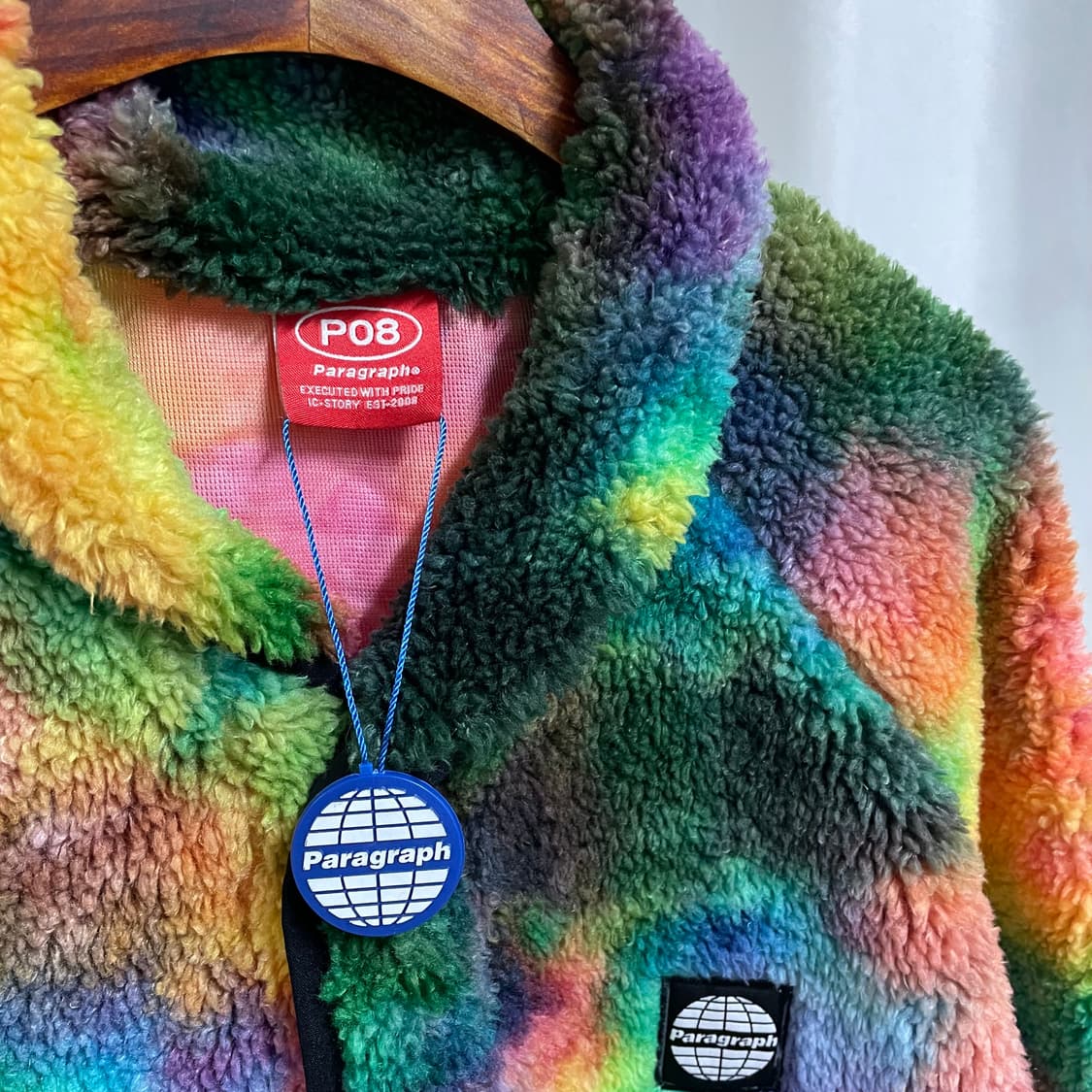 파라그래프 나염 후리스자켓 상품이미지3