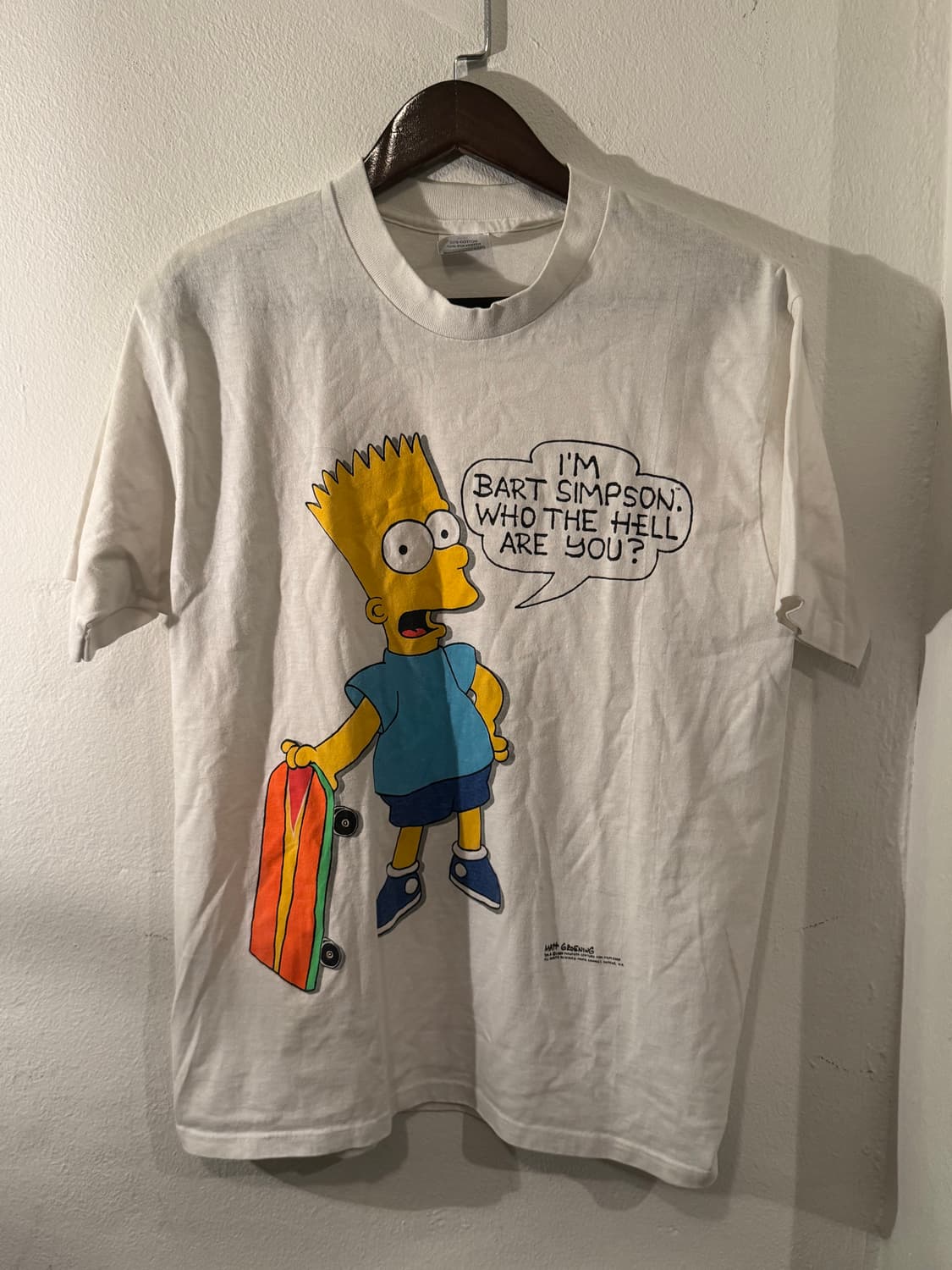 1989년 심슨 티셔츠 (usa) 상품이미지1