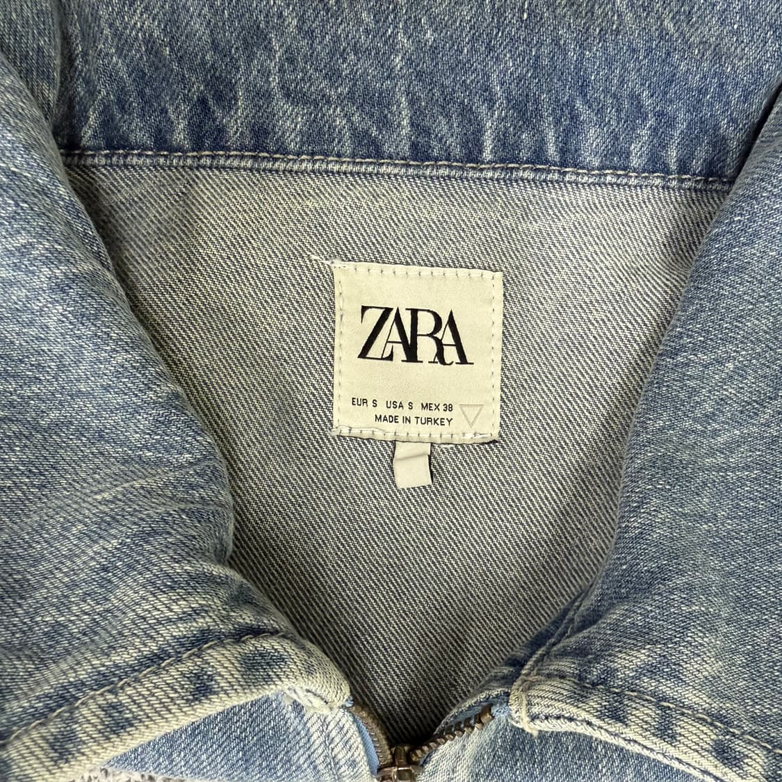 [S] 자라 반팔 청자켓 0109T1 상품이미지3