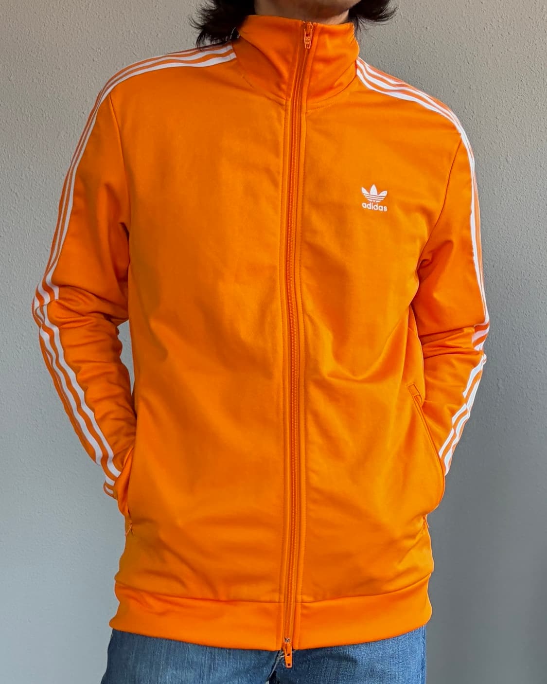 [2XL]아디다스 베켄바우어 투웨이 오렌지 트랙탑 져지 상품이미지2