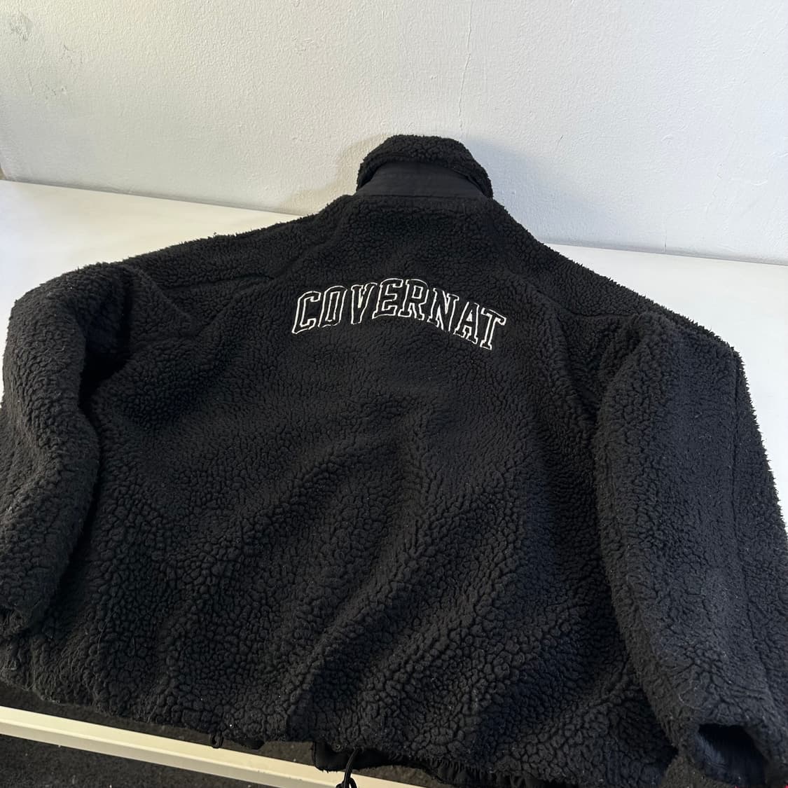 M 커버낫 블랙 뽀글이 후리스자켓 상품이미지1