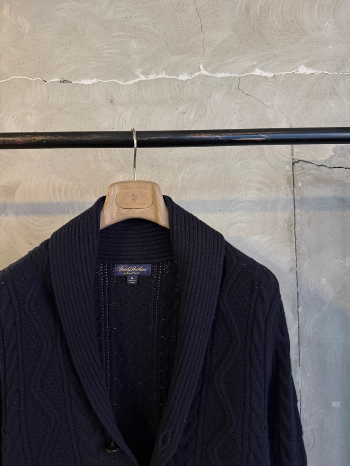 브룩스 브라더스 숄칼라 가디건 100 상품이미지5