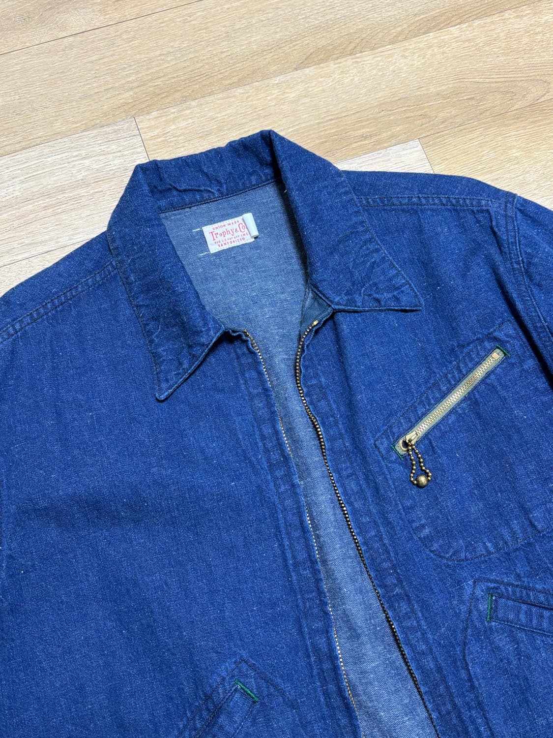 (40)트로피클로딩 데님 스포츠자켓 엣라코 프리휠러스 리얼맥코이 상품이미지2