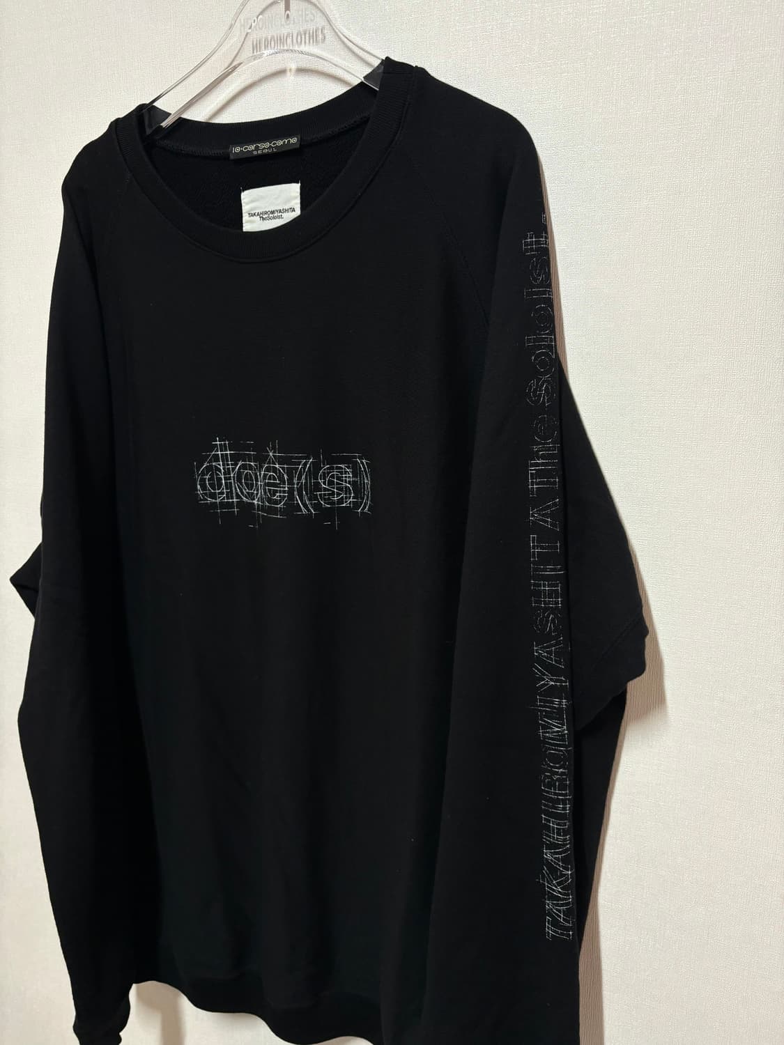 [44] 2021 SOLOIST DOE(S) CREWNECK 상품이미지3