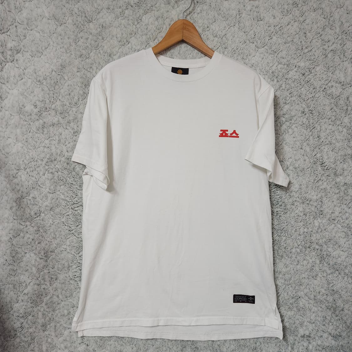  215B [M] CALIPHASH x 죠스 오버핏 반팔 티셔츠 상품이미지1