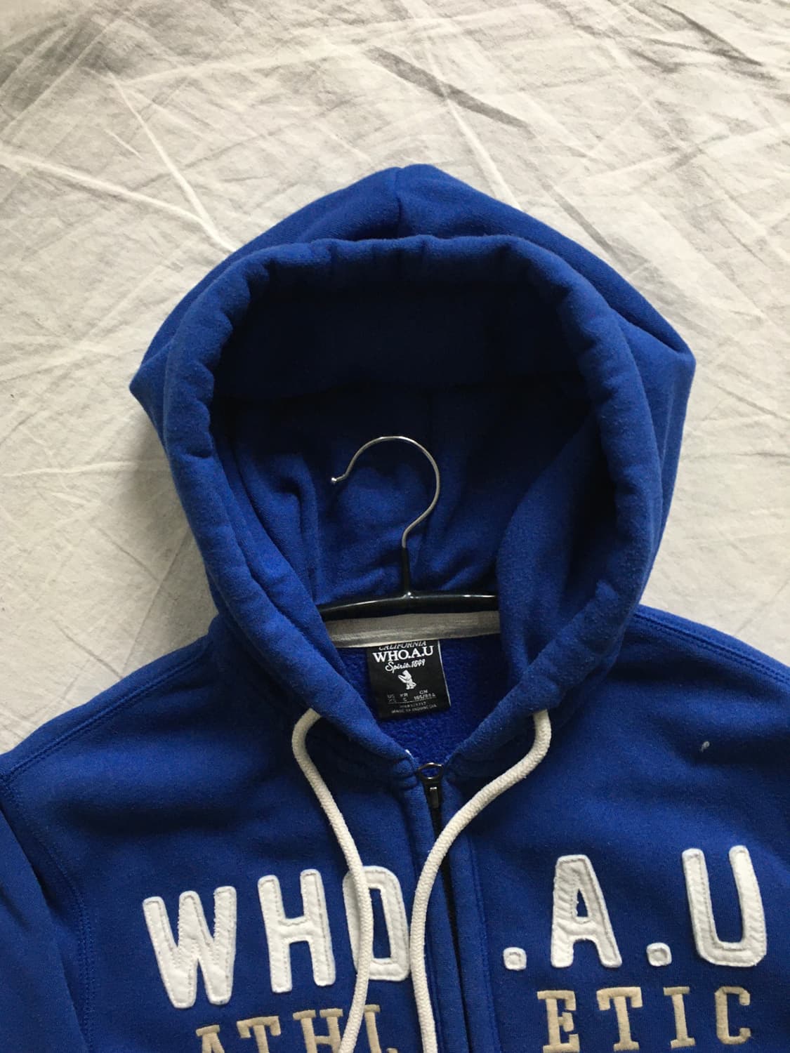 후아유 패치 자수로고 후드집업 상품이미지4