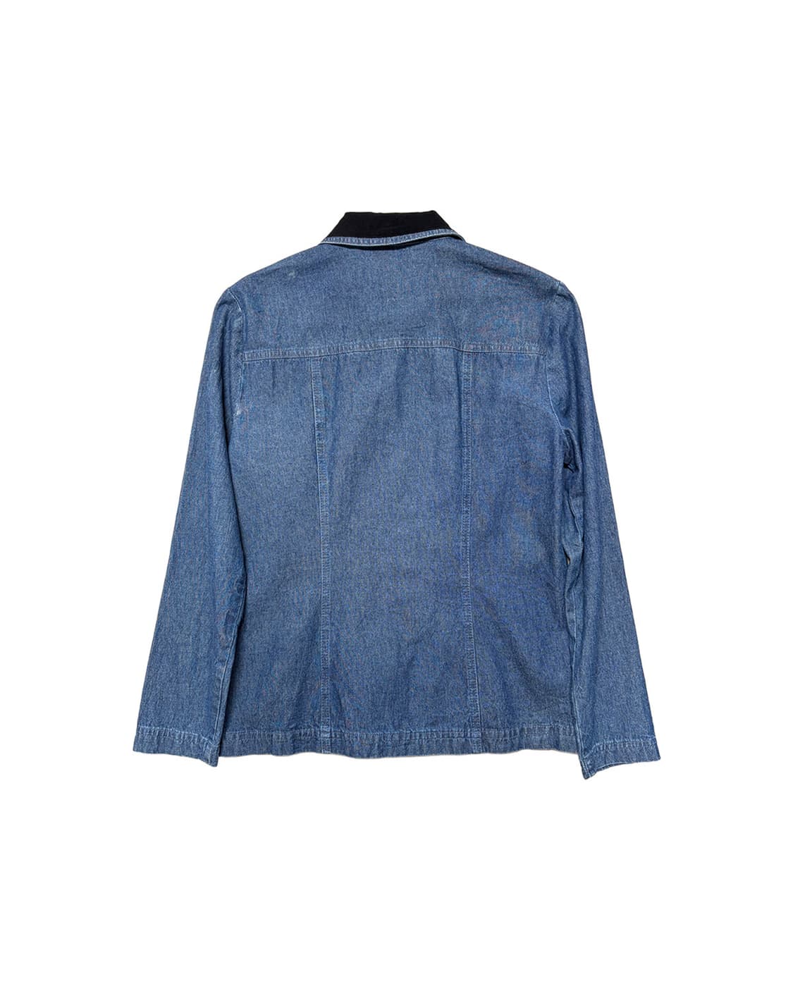 80s USA 빈티지 체크 데님 자켓  상품이미지2