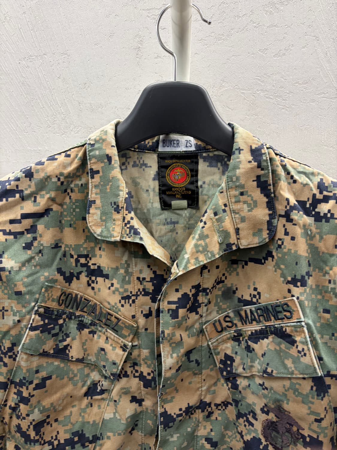 미 해병대 전투복 상하의 세트 MARPAT 상품이미지3