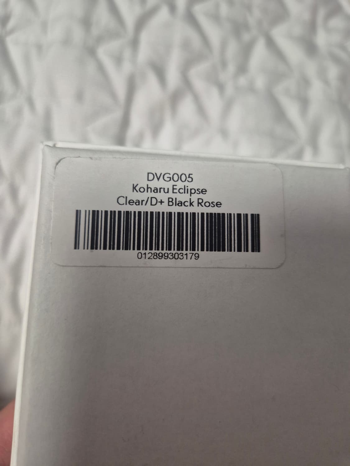 [새상품] 디스트릭트 비전 코하루 이클립스 클리어 D+ 블랙 로즈 상품이미지2