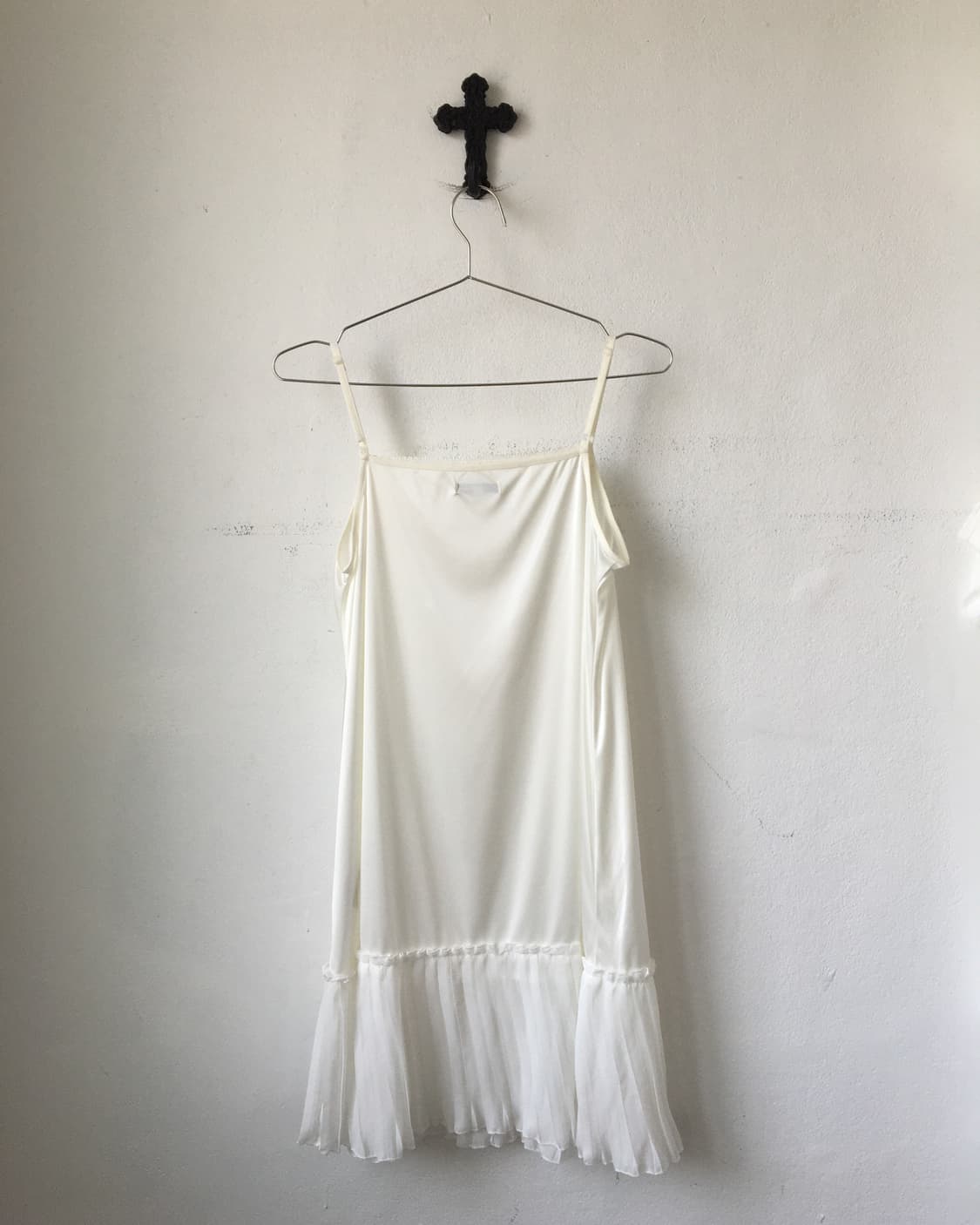 lace point pleats layer slip onepiece 상품이미지3