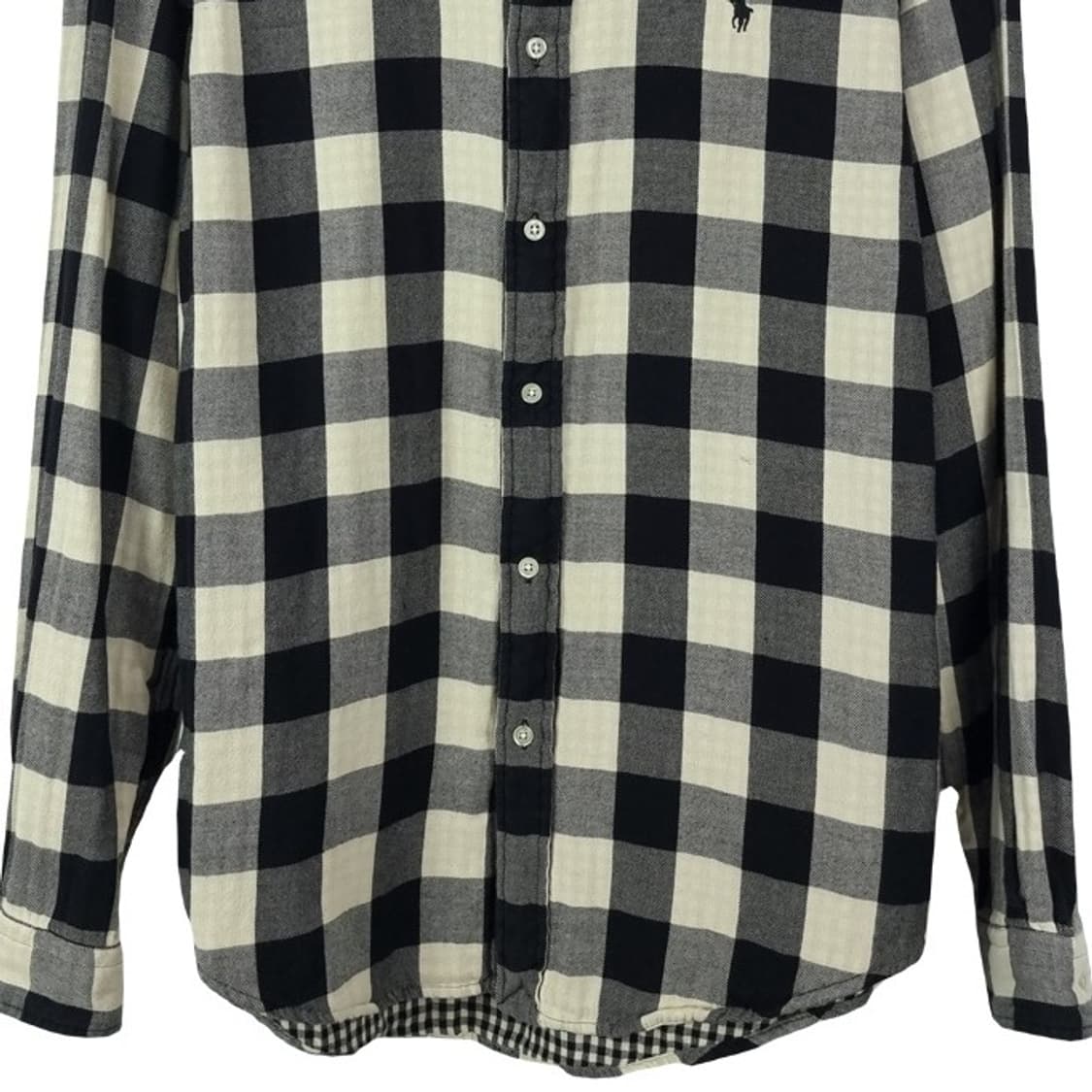 [폴로 랄프로렌] 포니 로고 자수 클래식핏 체크 셔츠 M18663 상품이미지5