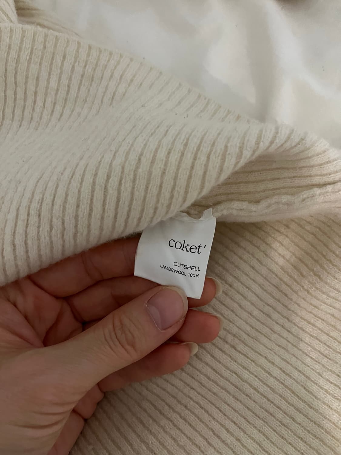 Coket / 코켓 램스울 니트 상품이미지4