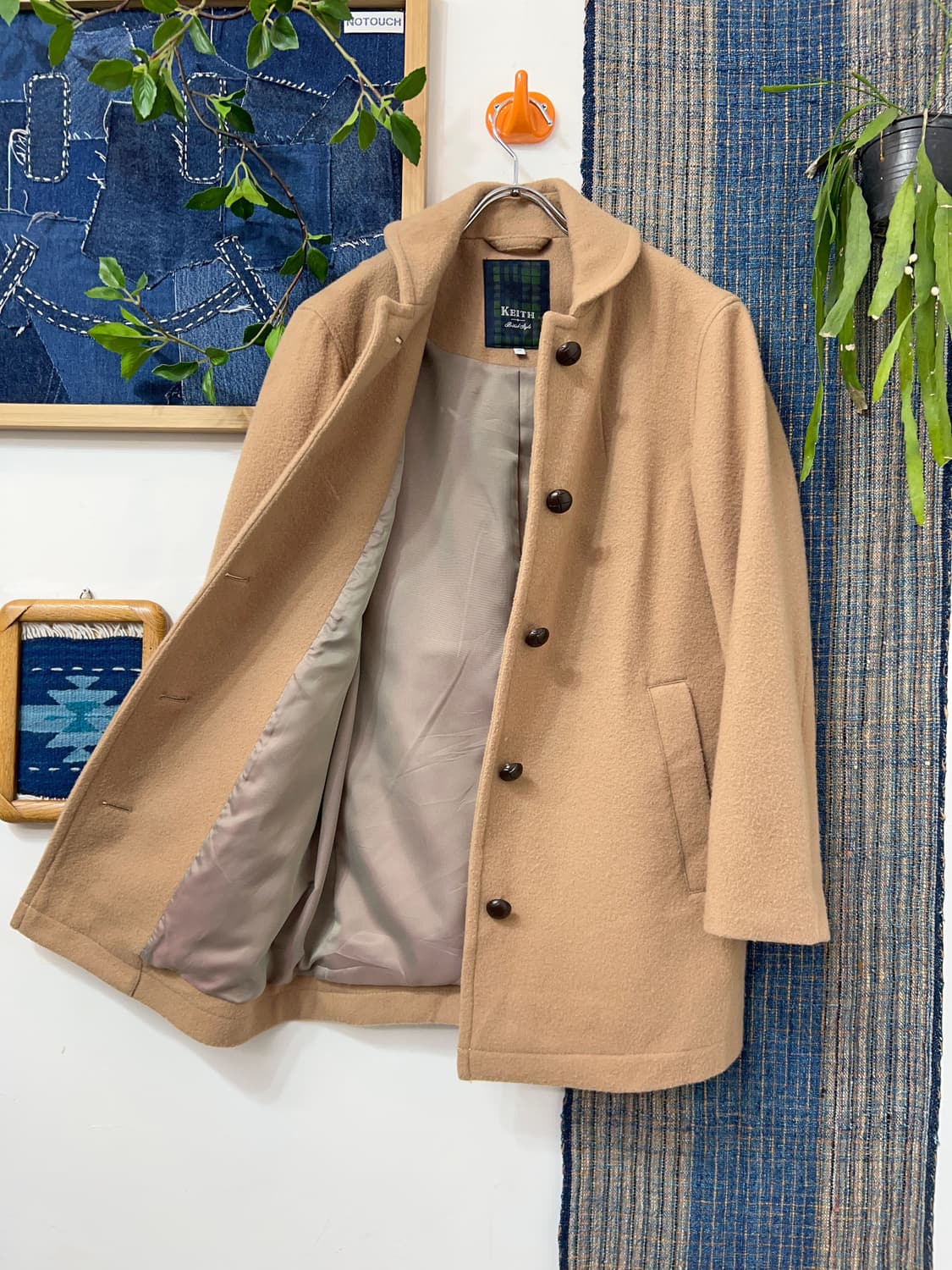 👧🏻KEITH Wool Stand Collar Coat 상품이미지7