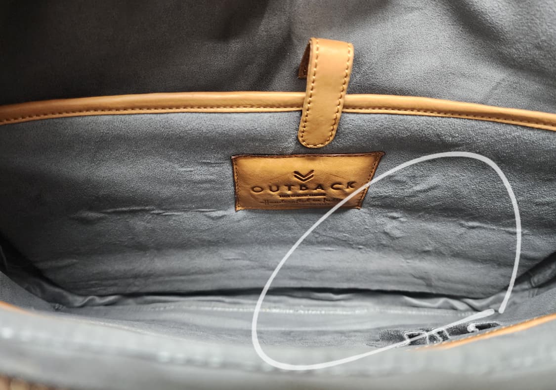 아웃백 가죽 서류가방 브리프케이스 노트북가방 BF10 상품이미지8