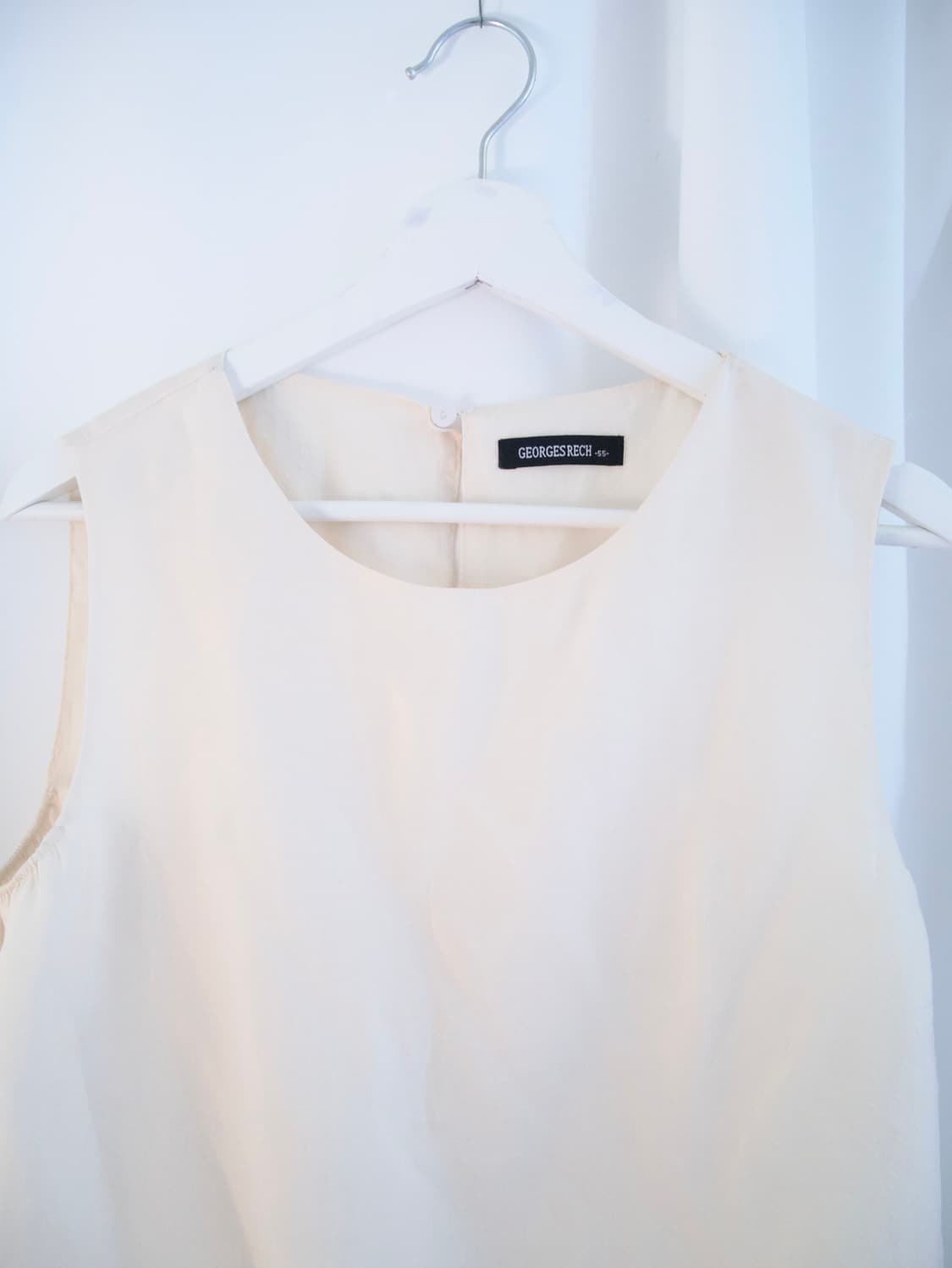 [Georges Rech] shirr sleeveless (ivory) 상품이미지2