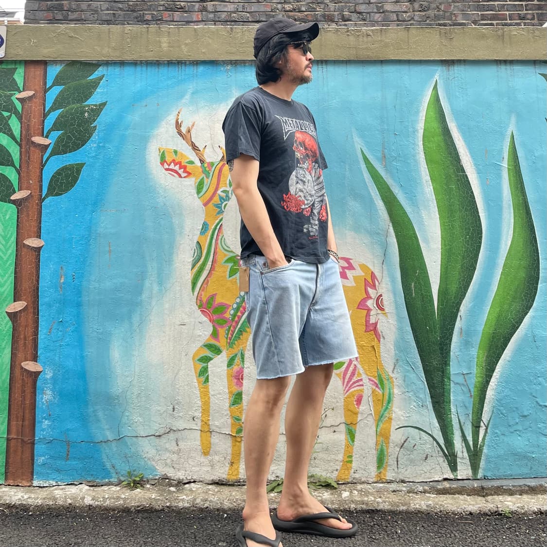 90s Levi's 501 cutting 상품이미지5