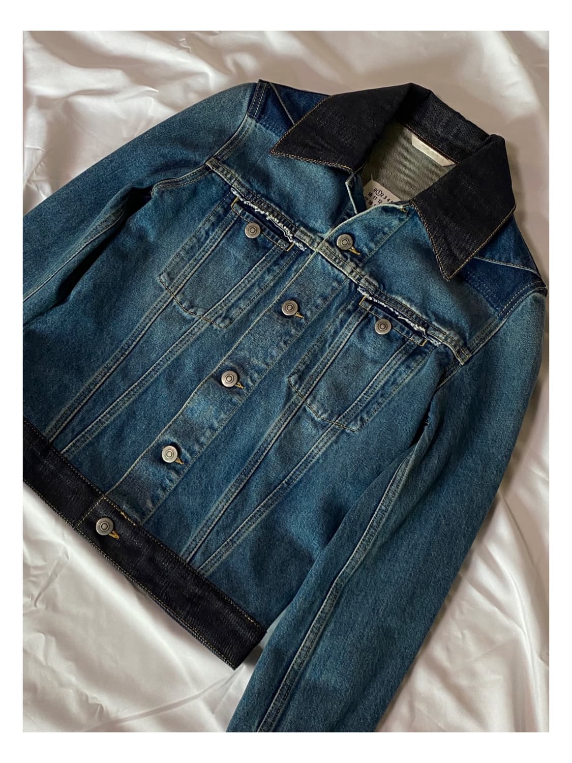 마르지엘라 백스티치 요크 데님 자켓 청자켓 아카이브 상품이미지4