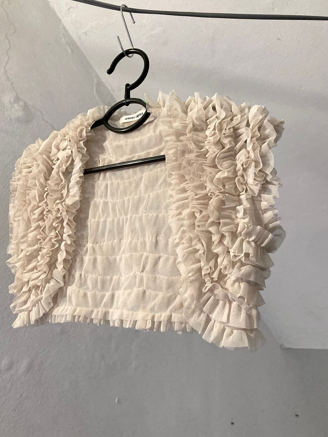 오글뽀글 베이지 탑 상품이미지3